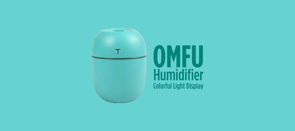 OMFU Humidifier with Colorful Light Display